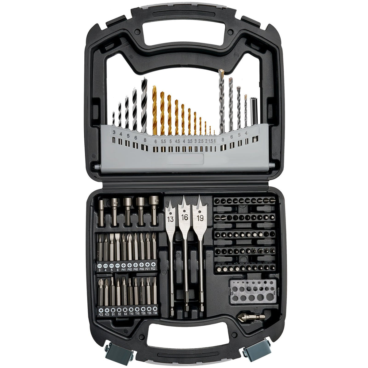 Drill Bit Set 101PCS Screwdriver Bit Set with Carrying Case Multi-purpose V952-CJZHQZTZ112P5AA14V0