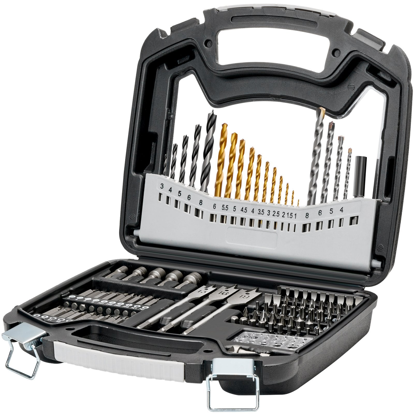Drill Bit Set 101PCS Screwdriver Bit Set with Carrying Case Multi-purpose V952-CJZHQZTZ112P5AA14V0