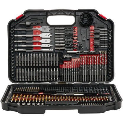 Drill Bit Set, 246 Pieces Drill and Driver Bit Set, Screwdriver Bit Set Suitable for Wood Metal Cement V952-CJZHQZTZ246PK9I75V0