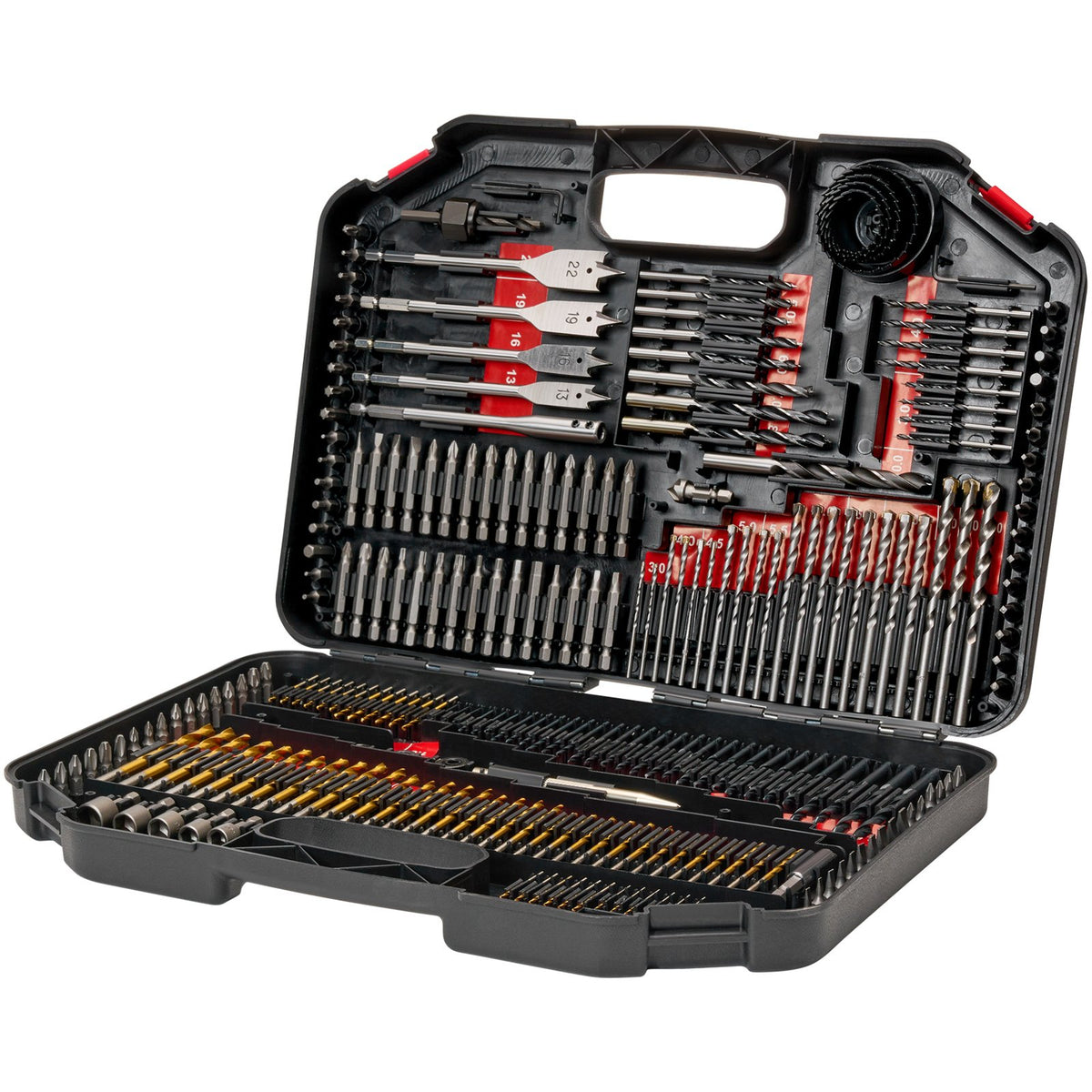 Drill Bit Set, 246 Pieces Drill and Driver Bit Set, Screwdriver Bit Set Suitable for Wood Metal Cement V952-CJZHQZTZ246PK9I75V0