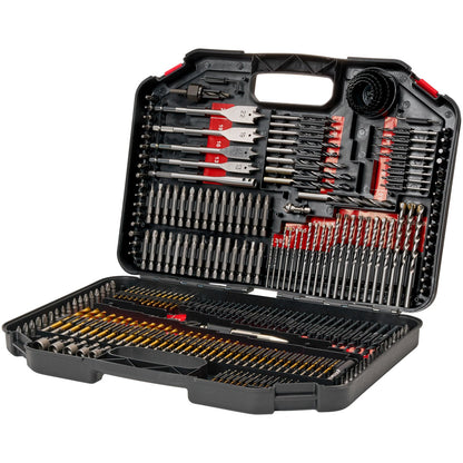 Drill Bit Set, 246 Pieces Drill and Driver Bit Set, Screwdriver Bit Set Suitable for Wood Metal Cement V952-CJZHQZTZ246PK9I75V0