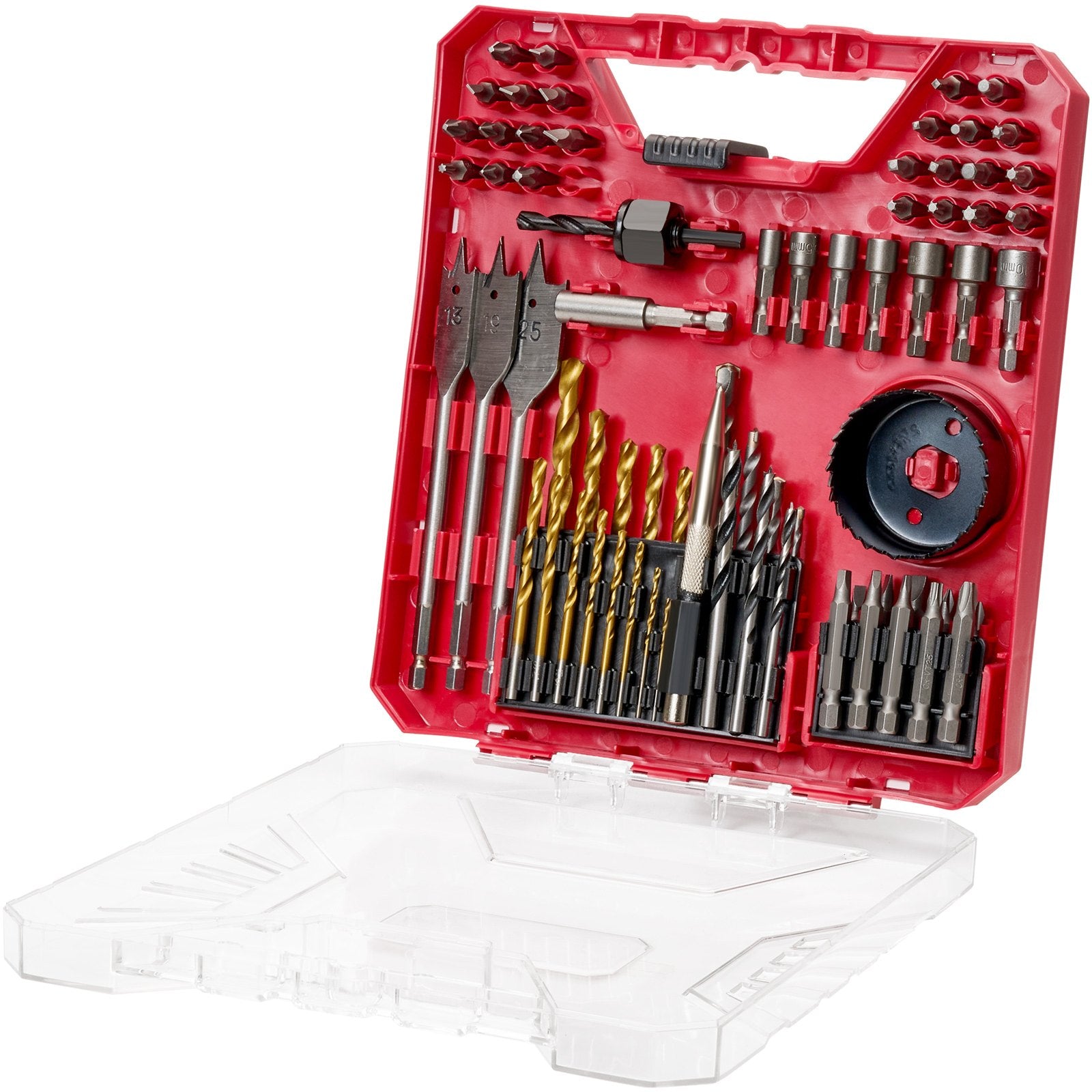 Drill Bit Set 70 PCS Screwdriver Bit Set with Carrying Case Multi-purpose V952-CJZHQZTZ63PC9M2FJV0