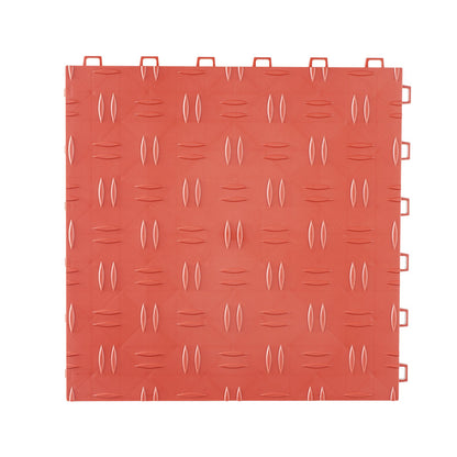 Garage Tiles Interlocking, 12 x 12 x 0.53 inch 25 Pack Garage Floor Covering Tiles, Non-Slip Double-Sided V952-CKDDHSJ251212BWPIV0