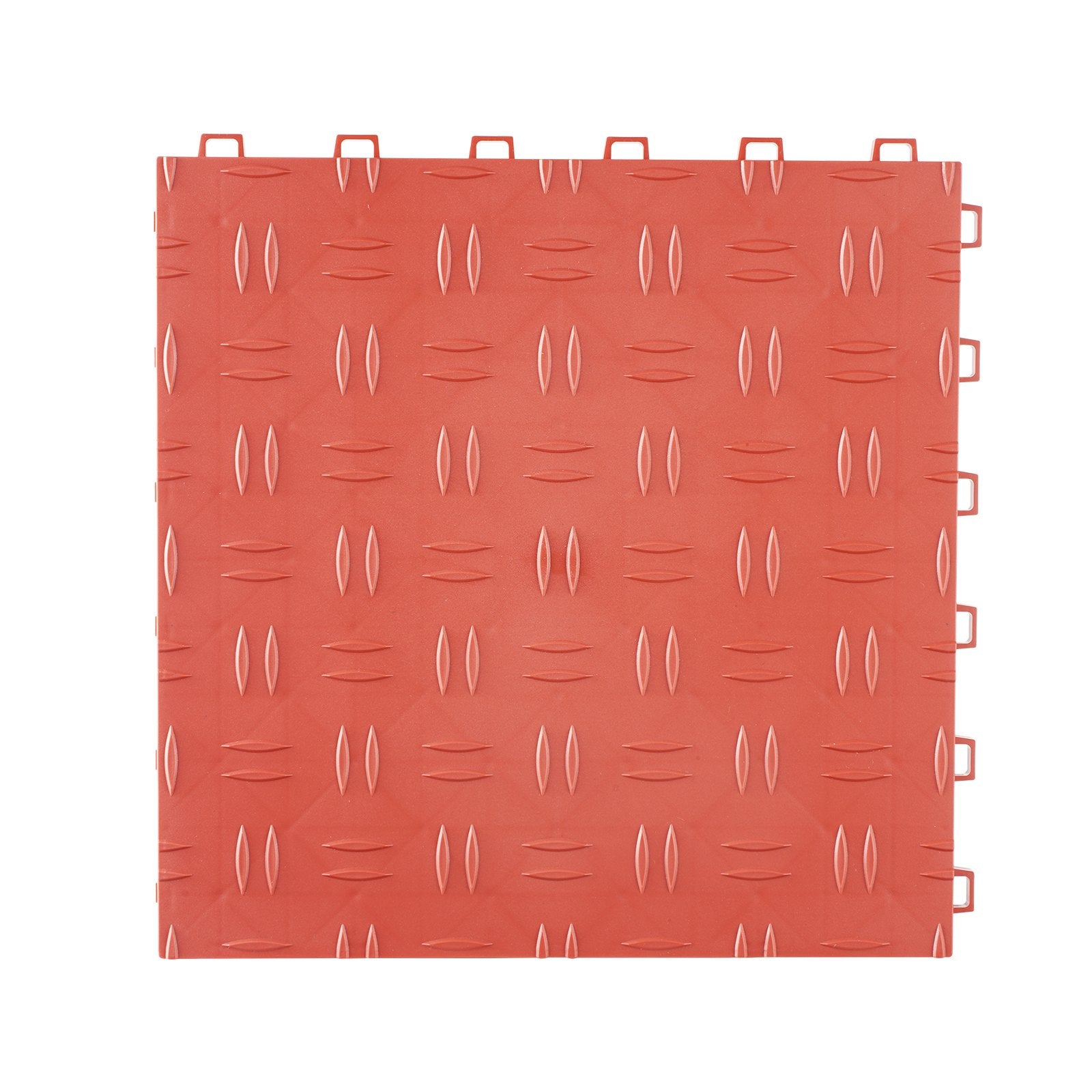Garage Tiles Interlocking 12x12 in 50 Pack Garage Flooring Tiles Red V952-CKDDHSJ501212FZ13V0