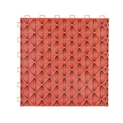 Garage Tiles Interlocking 12x12 in 50 Pack Garage Flooring Tiles Red V952-CKDDHSJ501212FZ13V0