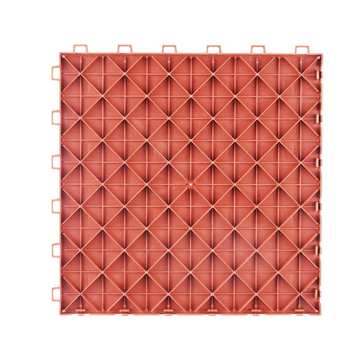 Garage Tiles Interlocking 12x12 in 50 Pack Garage Flooring Tiles Red V952-CKDDHSJ501212FZ13V0