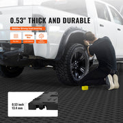 Garage Tiles Interlocking, 12 x 12 x 0.53 inch 50 Pack Garage Floor Covering Tiles, Non-Slip Double-Sided V952-CKDDHSJ501212XQF0V0