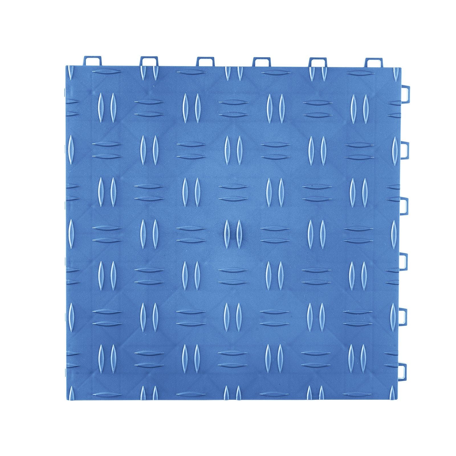 Garage Tiles Interlocking, 305 x 305 x 13.4 mm 50 Pack Garage Floor Covering Tiles, Non-Slip Double-Sided V952-CKDDLSJ501212K34WV0