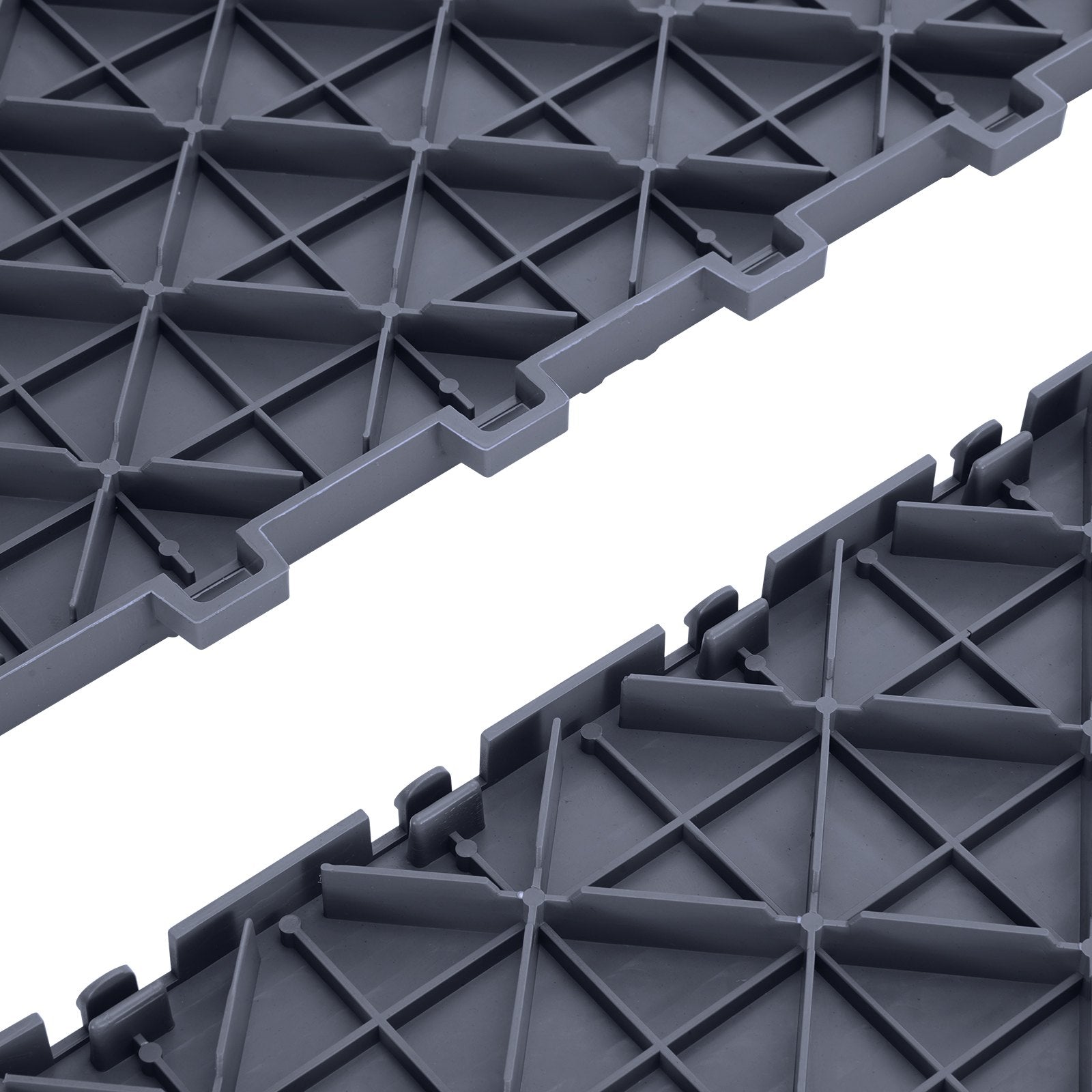 Garage Tiles Interlocking, 12 x 12 x 0.53 inch 25 Pack Garage Floor Covering Tiles, Non-Slip Double-Sided V952-CKDDSMH251212F3N8V0
