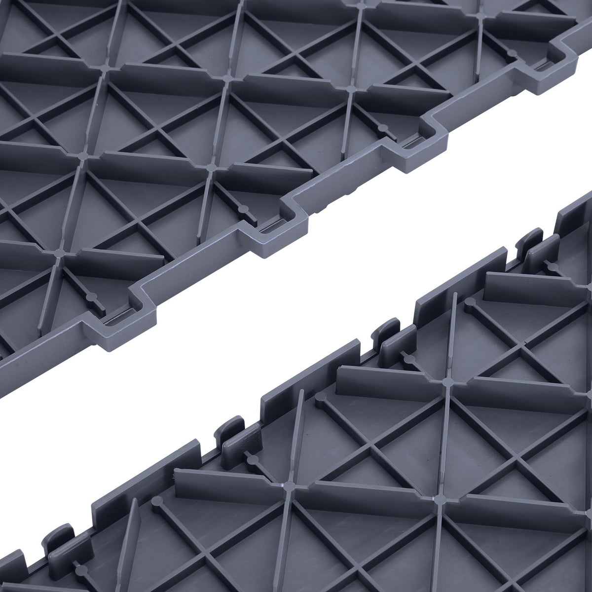 Garage Tiles Interlocking, 12 x 12 x 0.53 inch 50 Pack Garage Floor Covering Tiles, Non-Slip Double-Sided V952-CKDDSMH501212WO1OV0
