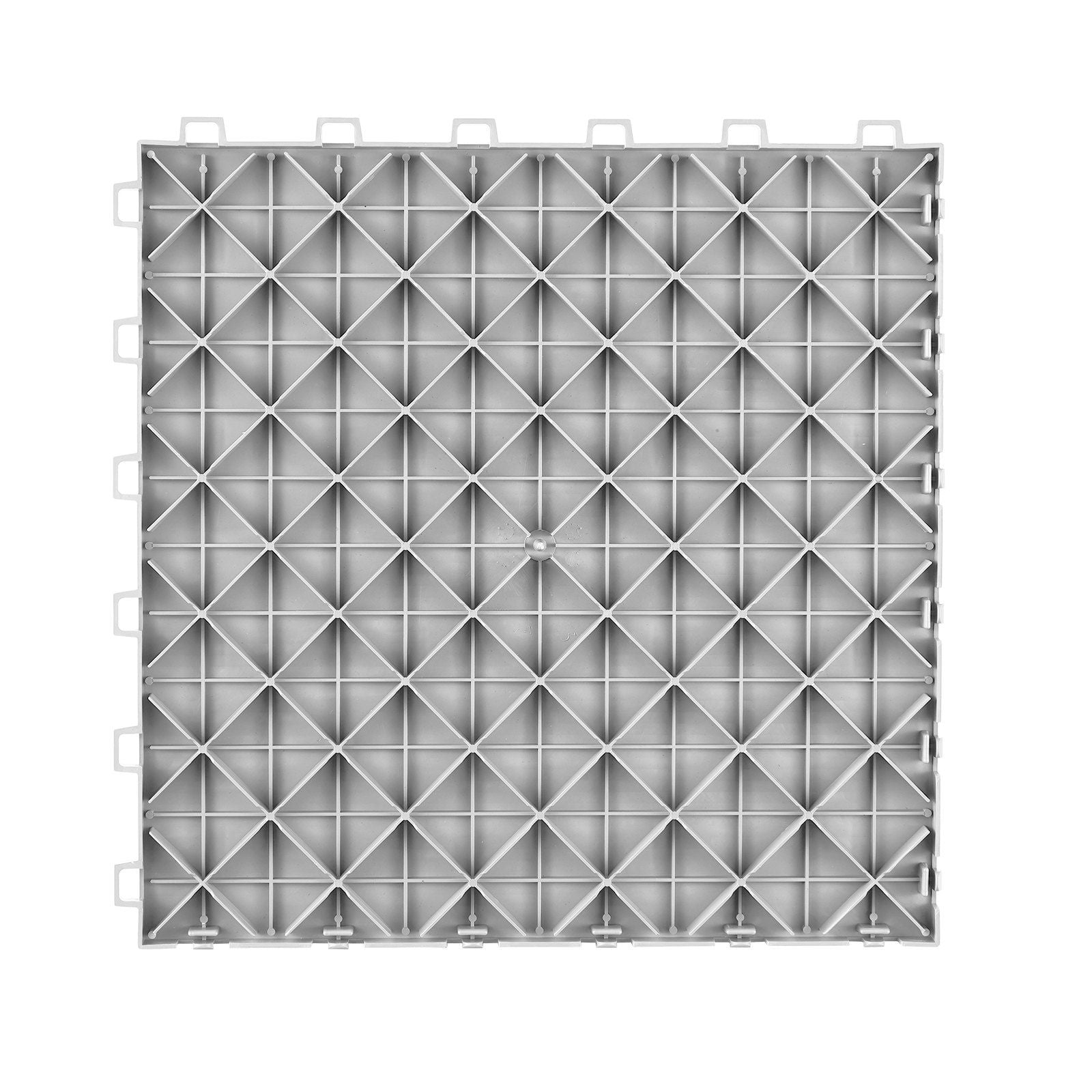 Garage Tiles Interlocking, 305 x 305 x 13.4 mm 25 Pack Garage Floor Covering Tiles, Non-Slip Double-Sided V952-CKDDYSJ2512128VEAV0