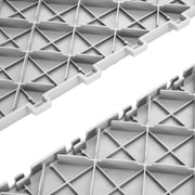 Garage Tiles Interlocking, 305 x 305 x 13.4 mm 25 Pack Garage Floor Covering Tiles, Non-Slip Double-Sided V952-CKDDYSJ2512128VEAV0