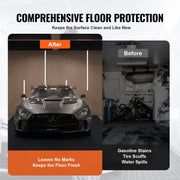 Garage Floor Mat, 2.25 x 5.2 M Waterproof Protection from Water,Snow, Rain,Mud and Oil for Cars, Non-slip V952-CKDT7417HHS0ZZ0HQV0