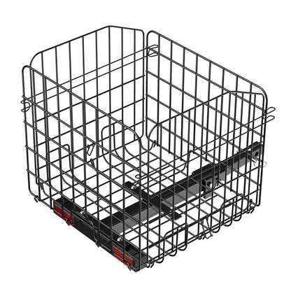 Scooter Rear Basket, Folding Metal Wire Basket, Heavy Duty & Spacious Cargo Basket, Works with 1-inch V952-CKHXJSSZWNCKSKD1LV0