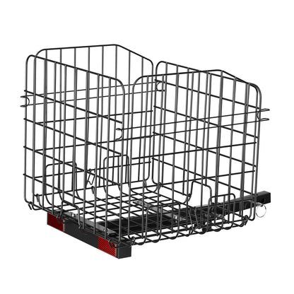 Scooter Rear Basket, Folding Metal Wire Basket, Heavy Duty & Spacious Cargo Basket, Works with 1-inch V952-CKHXJSSZWNCKSKD1LV0