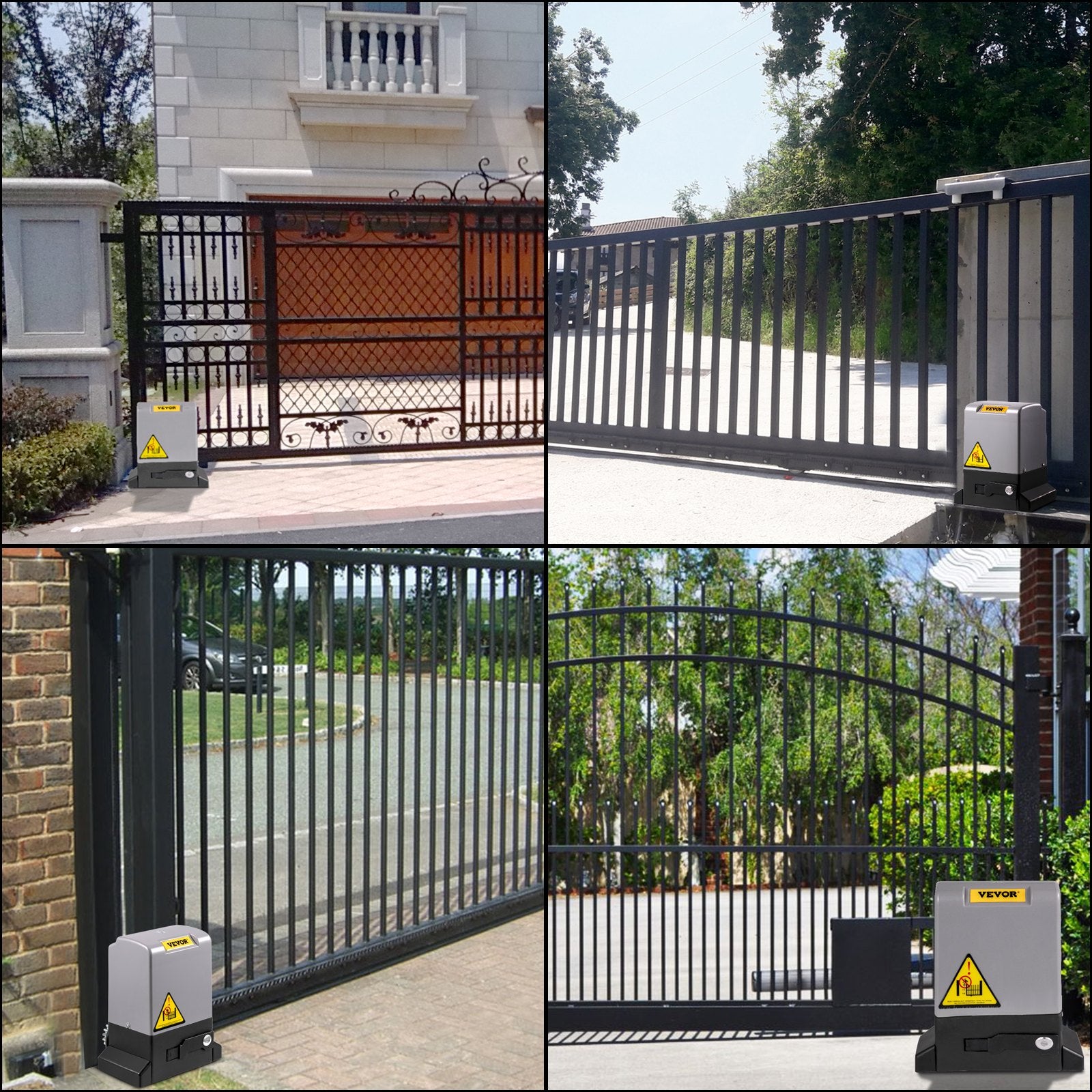 Sliding Gate Opener Automatic Sliding Gate 1800 KG 4 Remote & APP Control V952-CKKMJ1800KG5MAPP1V3