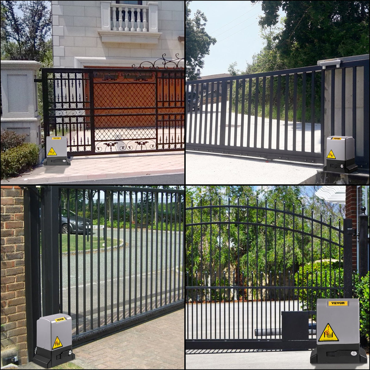 Sliding Gate Opener Automatic Sliding Gate 1800 KG 4 Remote & APP Control V952-CKKMJ1800KG7MAPP1V3