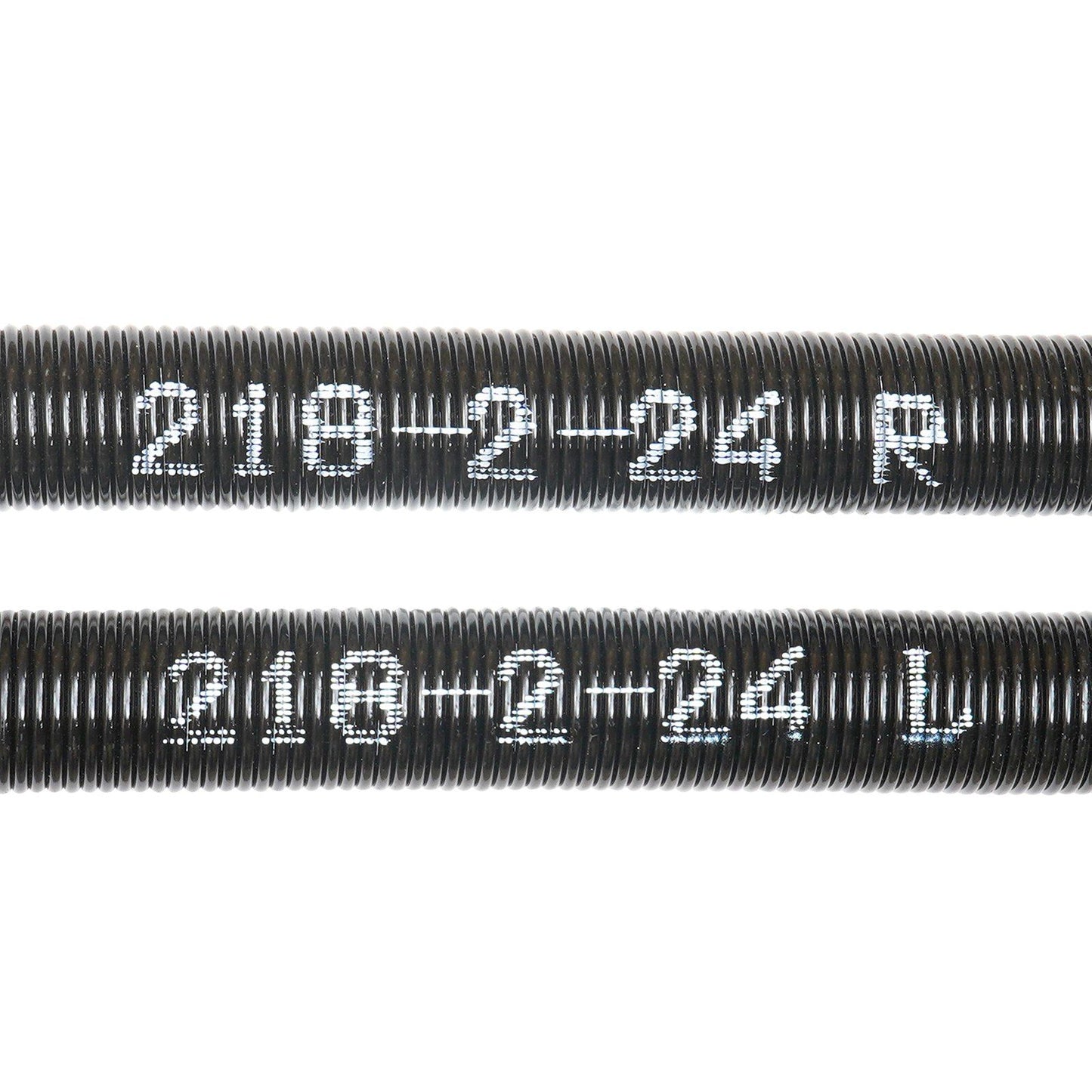 Garage Door Torsion Springs, Pair of 5.54 x 50.8 x 610 mm, 16000 Cycles, Garage Door Springs with Non-Slip V952-CKMDH0218X2X2TDCCV0