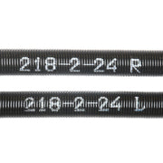 Garage Door Torsion Springs, Pair of 5.54 x 50.8 x 610 mm, 16000 Cycles, Garage Door Springs with Non-Slip V952-CKMDH0218X2X2TDCCV0