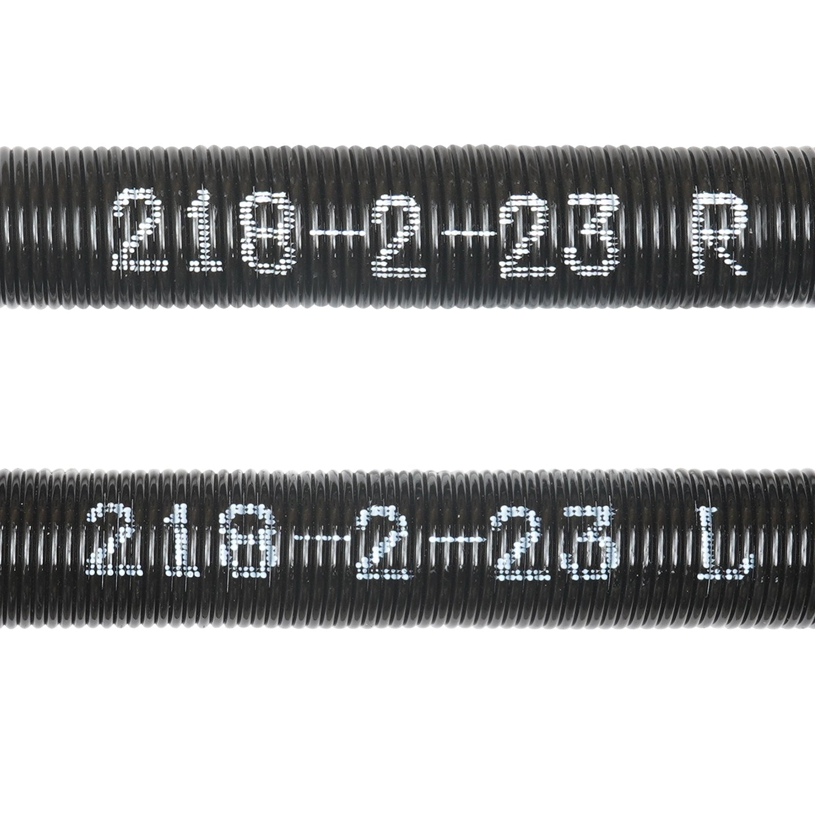 Garage Door Torsion Springs Pair of 0.218 x 2 x 23inch with Winding Bars V952-CKMDH0218X2X70R5GV0