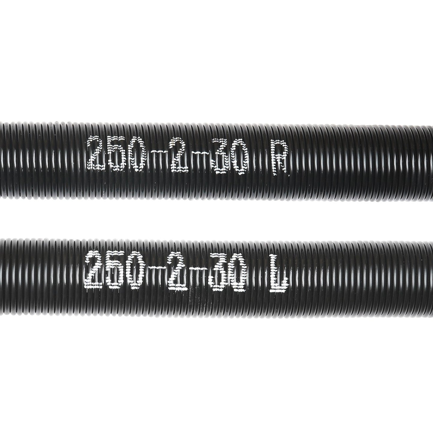 Garage Door Torsion Springs, 16000 Cycles, Pair of 0.25 x 2 x 30inch, Garage Door Springs with Non-Slip V952-CKMDH0250X2XGEHH7V0