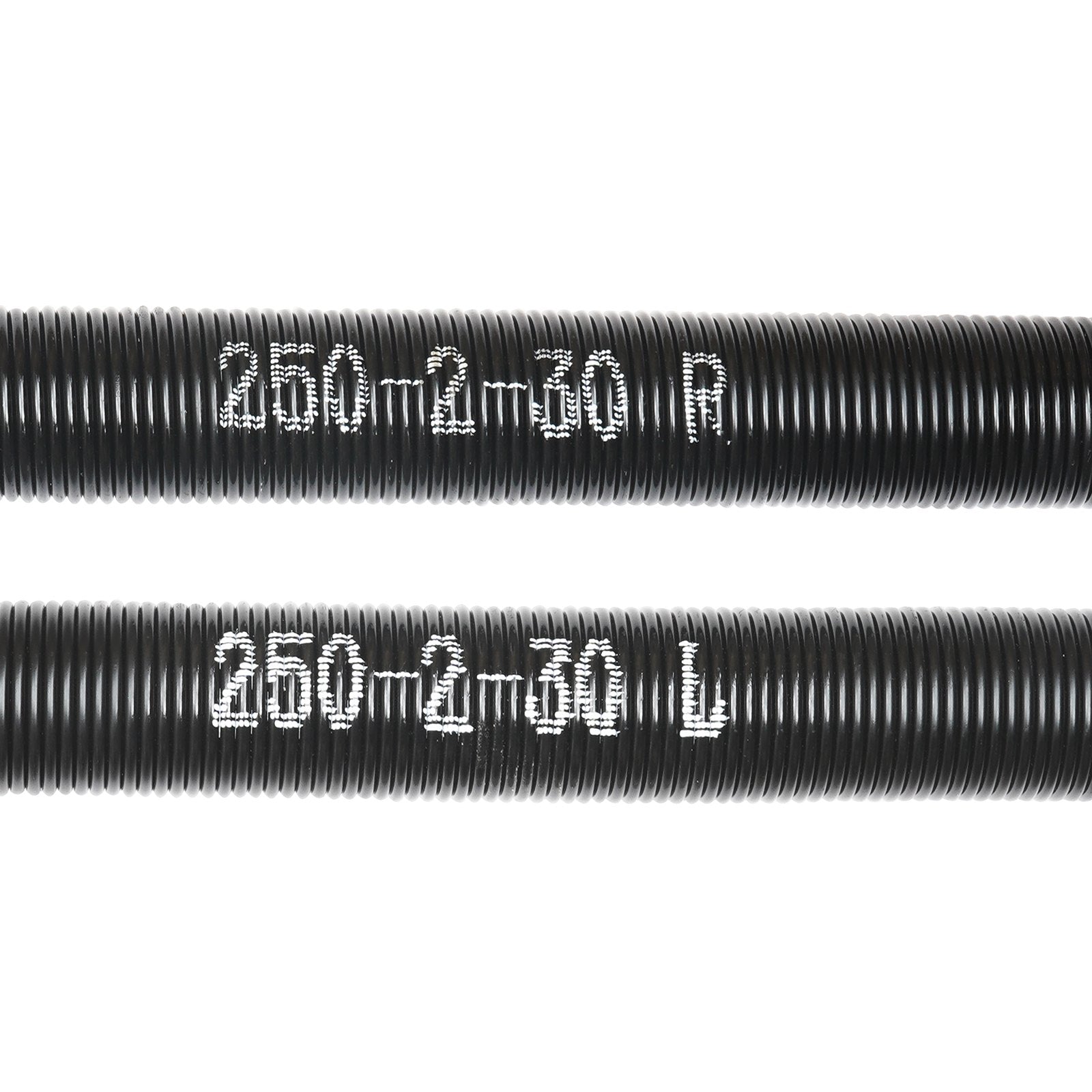 Garage Door Torsion Springs, 16000 Cycles, Pair of 0.25 x 2 x 30inch, Garage Door Springs with Non-Slip V952-CKMDH0250X2XGEHH7V0