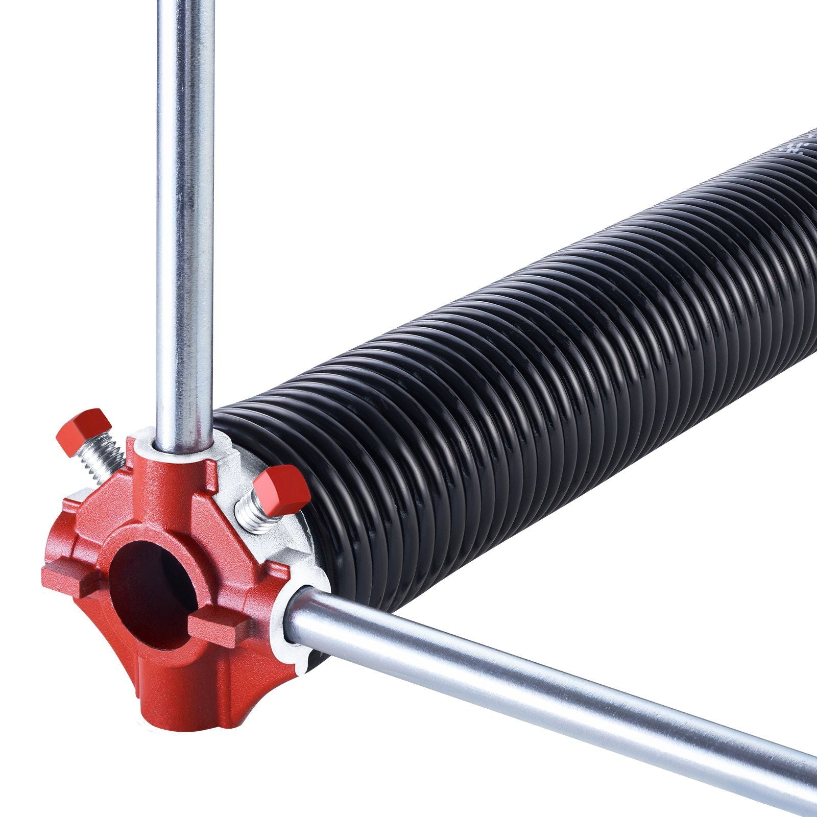 Garage Door Torsion Springs, Pair of 6.35 x 50.8 x 787 mmn, 16000 Cycles, Electrophoresis Black Coated for V952-CKMDH0250X2XWA4D1V0
