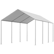 Carport Replacement Canopy, 6 x 3 m Potable Garage Tent Top Tarp, UV-Resistant & Waterproof Car Shelter Tarp, V952-CKPB10X20FTHHVXKO001V0