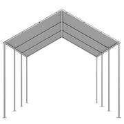 Carport Replacement Canopy, 6 x 3 m Potable Garage Tent Top Tarp, UV-Resistant & Waterproof Car Shelter Tarp, V952-CKPB10X20FTHHVXKO001V0