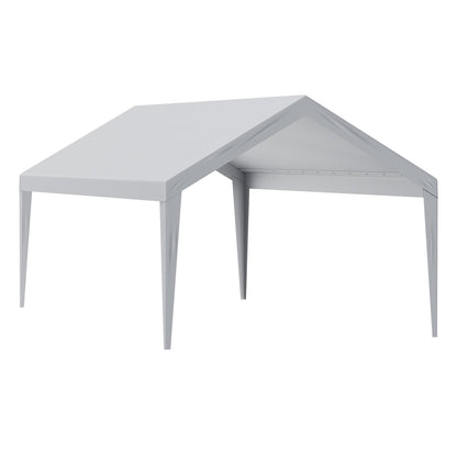 Carport Replacement Canopy Cover 12 x 20 ft, Garage Top Tent Shelter Tarp Heavy-Duty Waterproof & UV V952-CKPB12X20FTH7X9QGV0