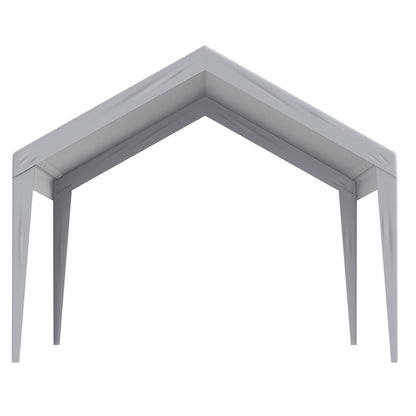 Carport Replacement Canopy Cover 12 x 20 ft, Garage Top Tent Shelter Tarp Heavy-Duty Waterproof & UV V952-CKPB12X20FTH7X9QGV0