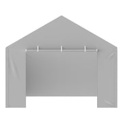 Carport Replacement Canopy Cover Side Wall 6 x 3.6 m, Garage Tent Shelter Tarp Heavy-Duty Waterproof & UV V952-CKPB12X20FTHJ9ULEV0