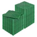 Interlocking Drainage Mat, 50 Pcs Modular Interlocking Cushion, 31 x 31 cm Splicing Drainage Mats, Non-Slip V952-CKPSD10X10YCS8XCRV0