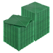 Interlocking Drainage Mat, 50 Pcs Modular Interlocking Cushion, 31 x 31 cm Splicing Drainage Mats, Non-Slip V952-CKPSD10X10YCS8XCRV0