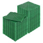 Interlocking Drainage Mat, 50 Pcs Modular Interlocking Cushion, 31 x 31 cm Splicing Drainage Mats, Non-Slip V952-CKPSD10X10YCS8XCRV0