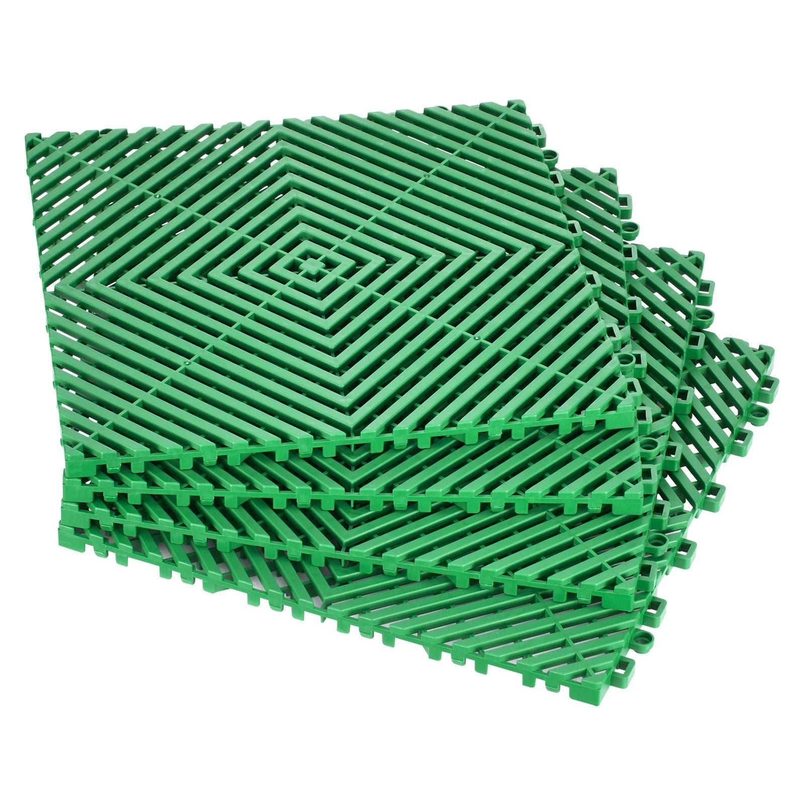 Interlocking Drainage Mat, 50 Pcs Modular Interlocking Cushion, 31 x 31 cm Splicing Drainage Mats, Non-Slip V952-CKPSD10X10YCS8XCRV0