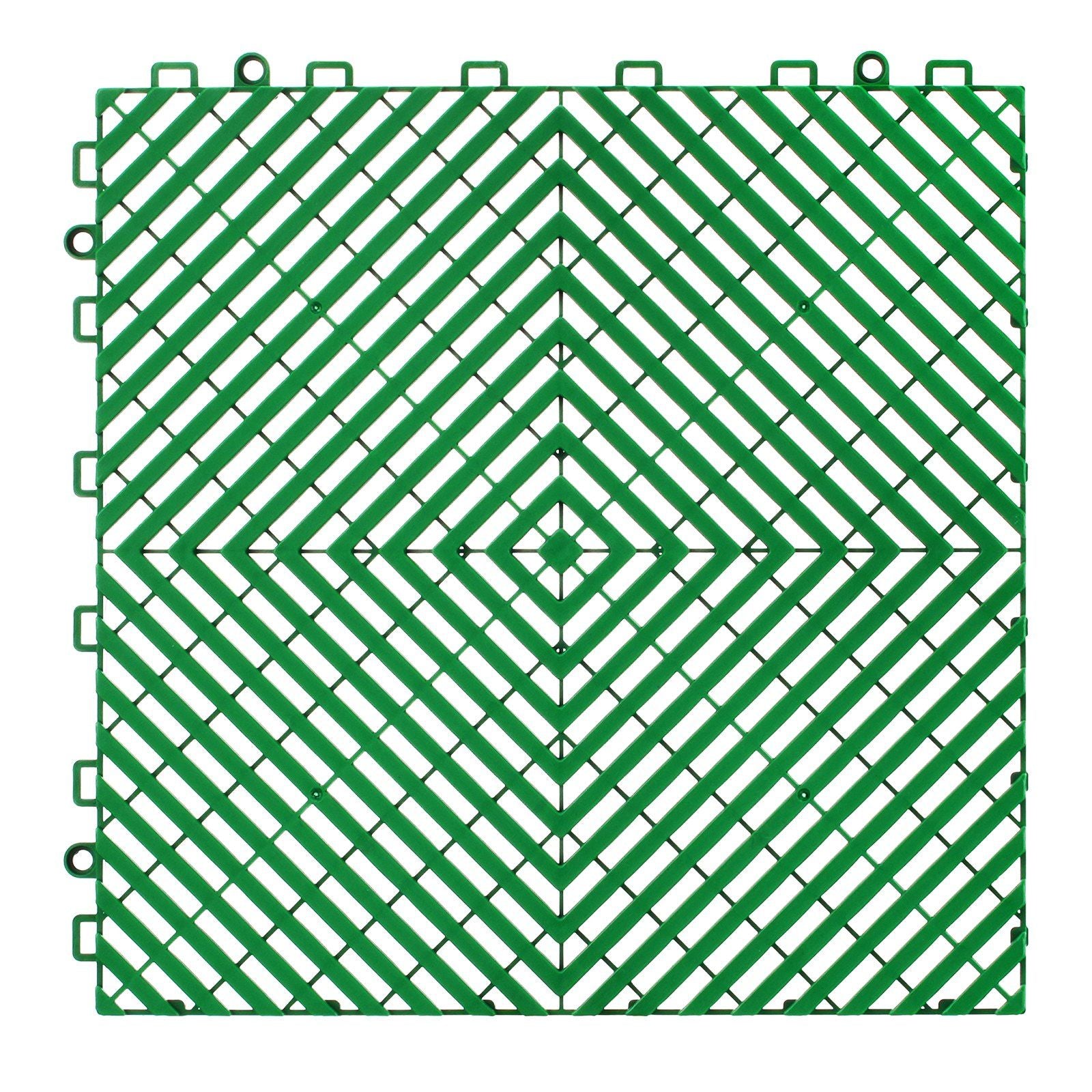 Interlocking Drainage Mat, 50 Pcs Modular Interlocking Cushion, 31 x 31 cm Splicing Drainage Mats, Non-Slip V952-CKPSD10X10YCS8XCRV0