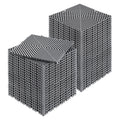 Interlocking Drainage Mat, 31 x 31 cm Modular Interlocking Cushion, 50 Pcs Splicing Drainage Mats, Non-Slip V952-CKPSD12X12INHIBDXV0