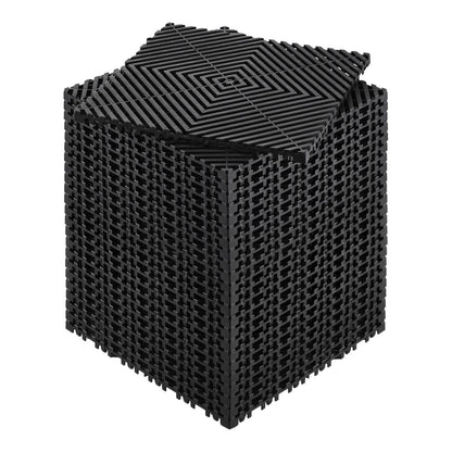 Interlocking Drainage Mat, 31 x 31 cm Modular Interlocking Cushion, 24 Pcs Splicing Drainage Mats, Non-Slip V952-CKPSD12X12INM0OD3V0