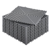 Interlocking Drainage Mat, 31 x 31 cm Modular Interlocking Cushion, 12 Pcs Splicing Drainage Mats, Non-Slip V952-CKPSD12X12YC7FR5ZV0