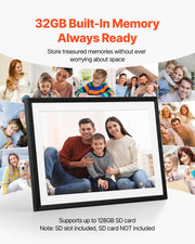 260 mm Digital Picture Frame 32GB Touchscreen 2-Pack Wi-Fi Photo Frames V952-CKPSZXK101INQDCMO001V3