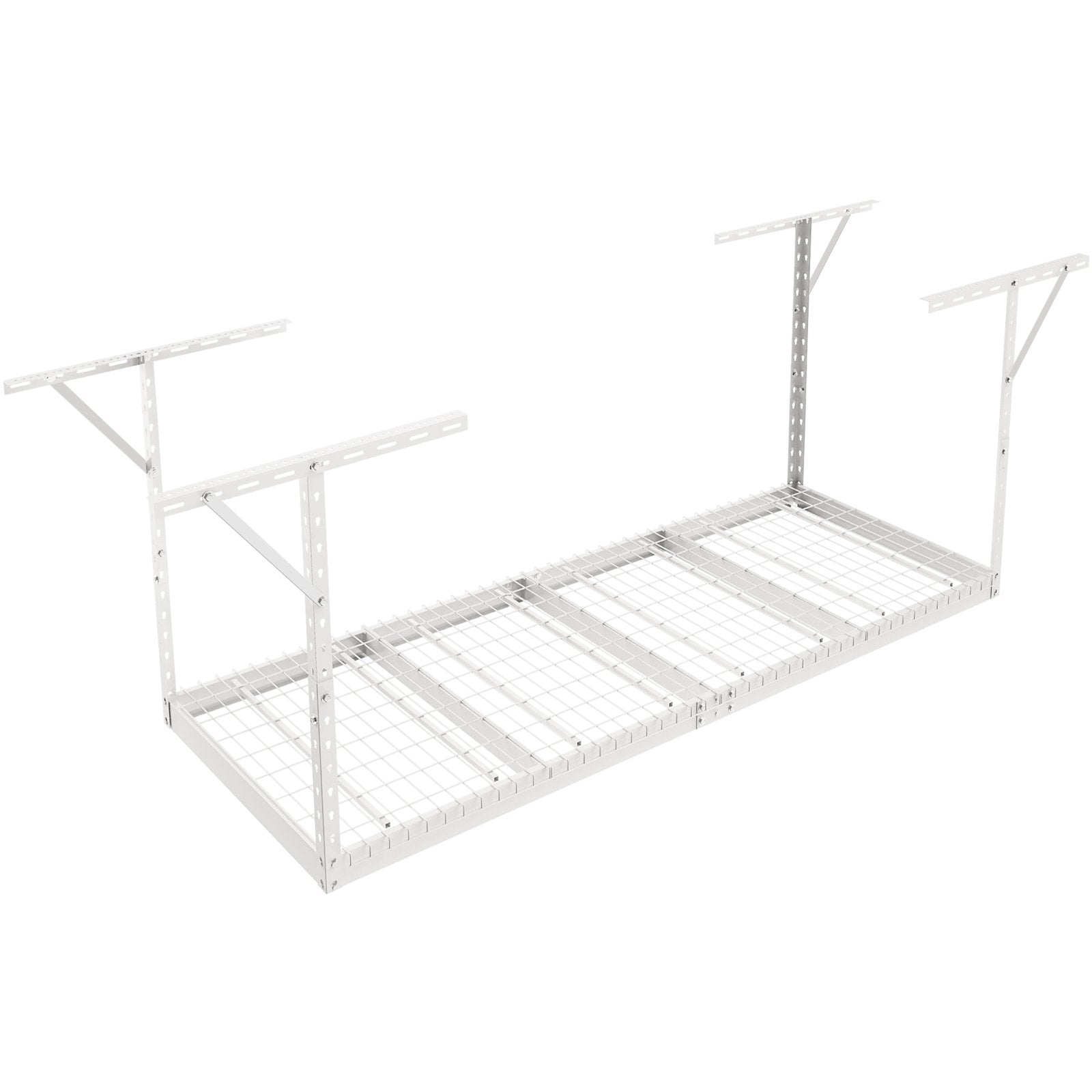 Overhead Garage Storage Rack, 91.44x243.84cm Garage Ceiling Storage Racks, Heavy Duty Adjustable Cold Rolled V952-CKTHBCWJZBS36S0MYV0