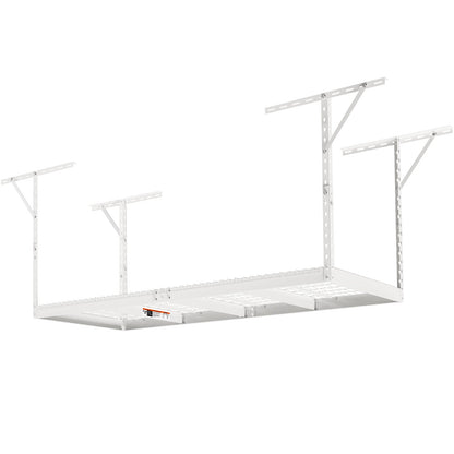 Overhead Garage Storage Rack, 91.44x243.84cm Garage Ceiling Storage Racks, Heavy Duty Adjustable Cold Rolled V952-CKTHBCWJZBS36S0MYV0