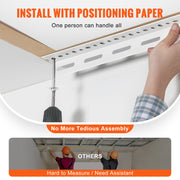 Overhead Adjustable Garage Storage Rack 36x72in Ceiling Rack 550lbs White V952-CKTHBCWJZBS36XGFYV0