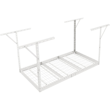 Overhead Adjustable Garage Storage Rack 36x72in Ceiling Rack 550lbs White V952-CKTHBCWJZBS36XGFYV0