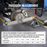 Wheel Alignment Tool, 2-Pack Toe Alignment Toe Plates, Stainless Steel Wheel Alignment Tool Plate, Toe Angle V952-CLDWJJBXG0WZJ67CWV0