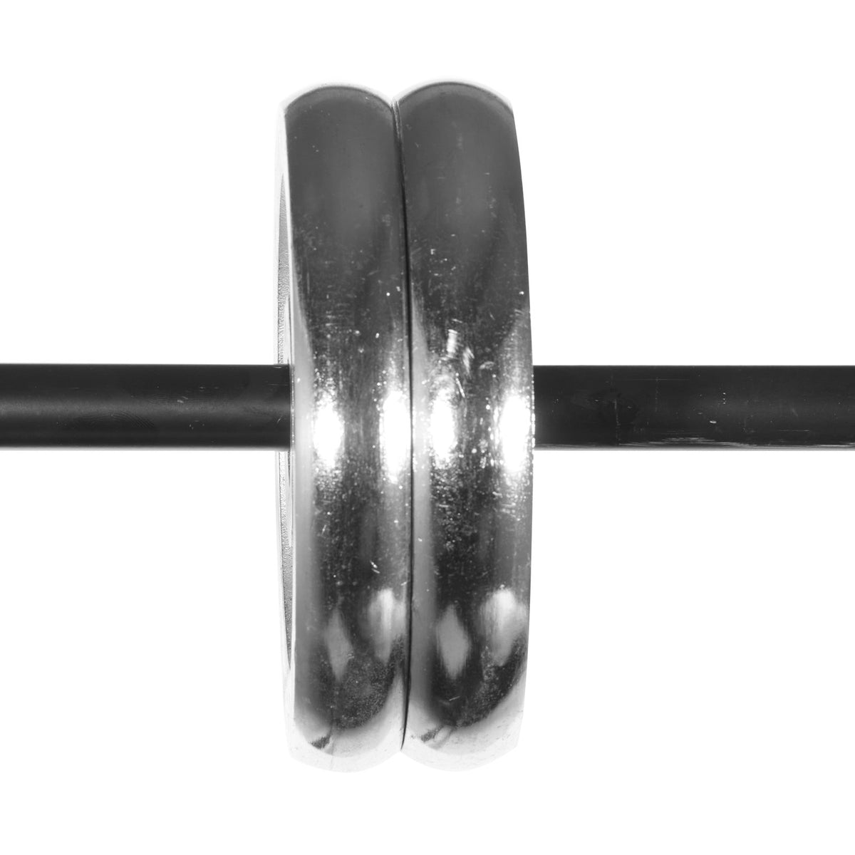 Double Rod Curtain Rods, 36-72 inches(3-6ft) Adjustable Length, Black Double Curtain Rods with Round Finials, V952-CLG3672INCHYCGJYLV0