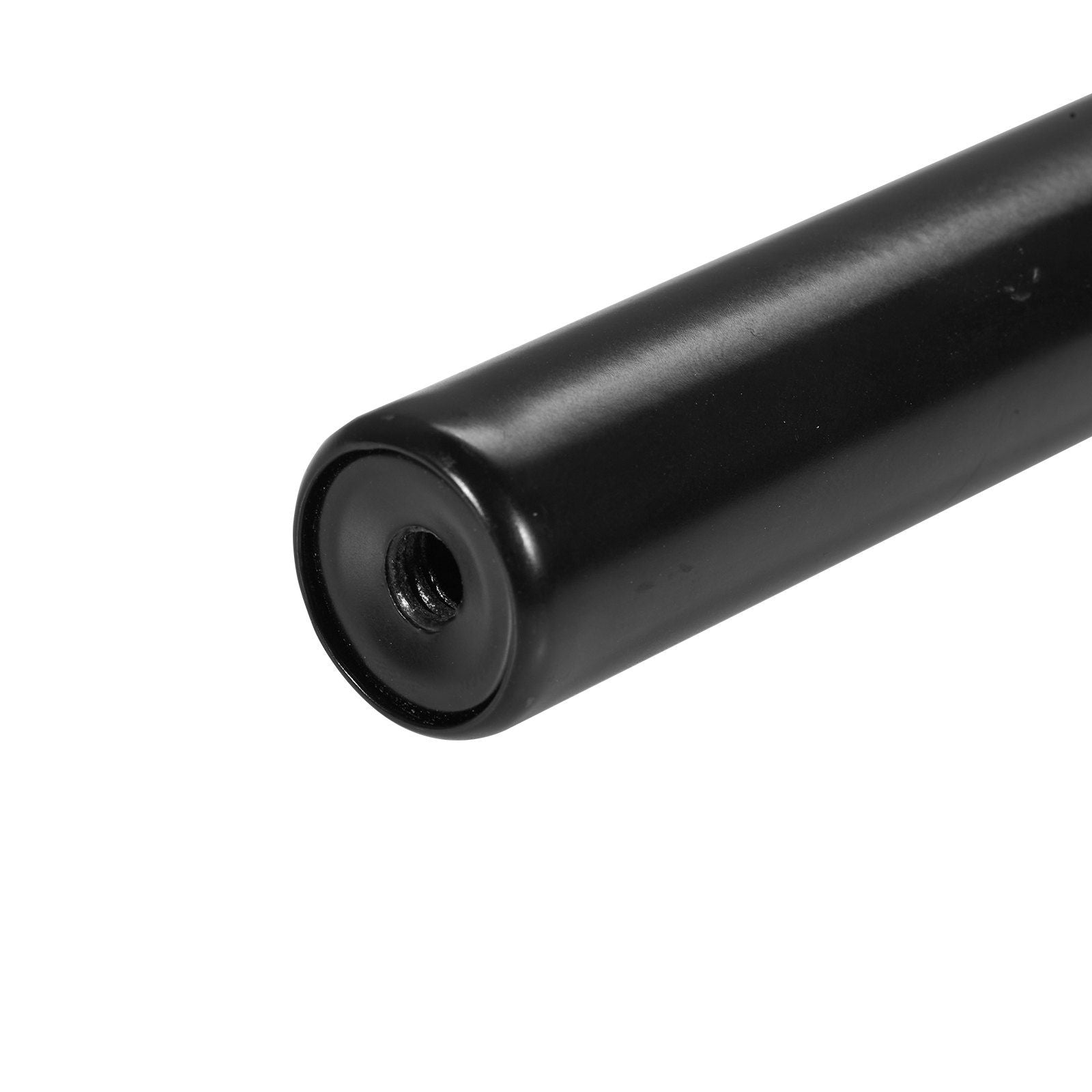 Double Rod Curtain Rods, 36-72 inches(3-6ft) Adjustable Length, Black Double Curtain Rods with Cap Finials, V952-CLG3672INCHYSMRE8V0