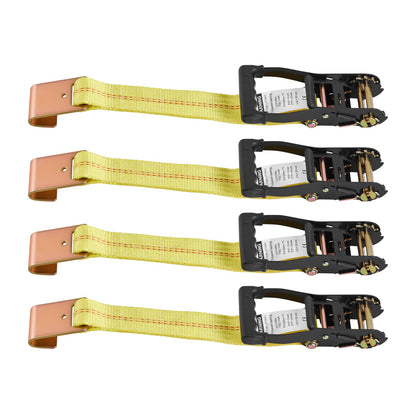 Wheel Chock Tie-Down Kit, Tire-Style Motorcycle Tie-Down System, Car Tie Down Kit with Flat Hook, Break V952-CLJGTJ2LTXBPN6TE9001V0