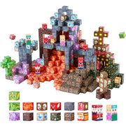 Magnetic Blocks, 150 PCS Dark Castle Set, Magnetic Building Cubes for Kids, STEM Montessori Sensory Toys for V952-CLKGNBHACB15LP1JZ001V0
